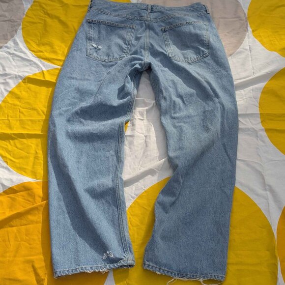 Agolde 90's straight leg lightwash jeans - Picture 3 of 6